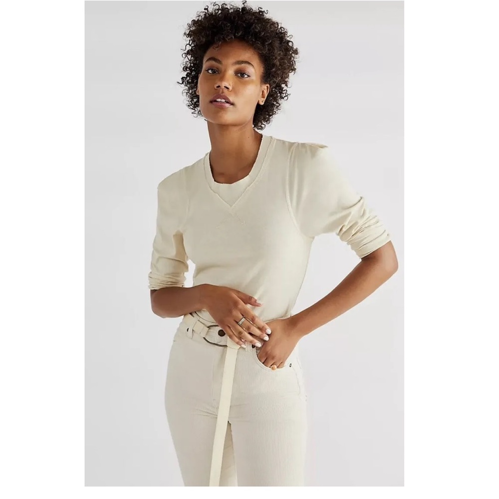 Free People Women's Clover Puff Shoulder Top